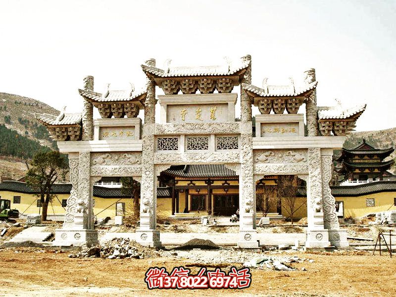仿古斗拱牌坊，裝點您的景區、寺院門前